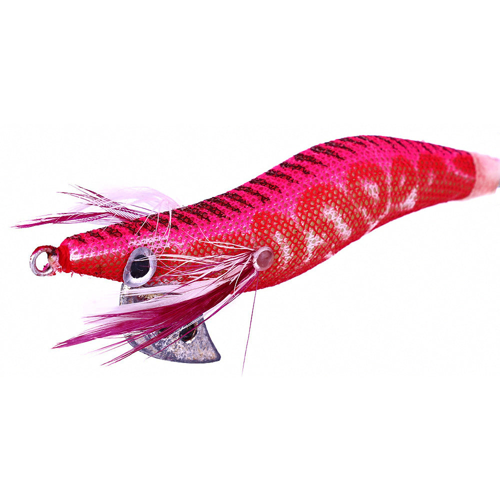 Glow Wood Shrimp Squid Jig, 8 cm 7.4 g (0.26 oz)