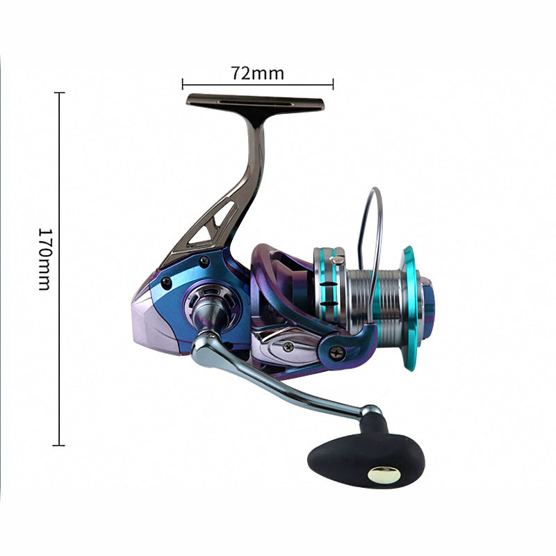 All-Metal Spinning Reel, Front Drag, Sizes 1000–16000