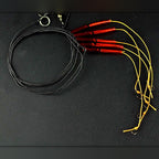 Pre-Tied 5-Hook Fishing Rig, Barbed Hooks, Sizes 1–18