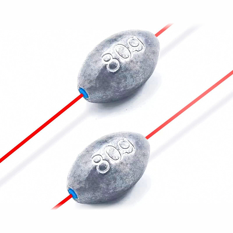 Olive Sinker, Plastic Core, 0.1–5.3 oz (3–150 g)