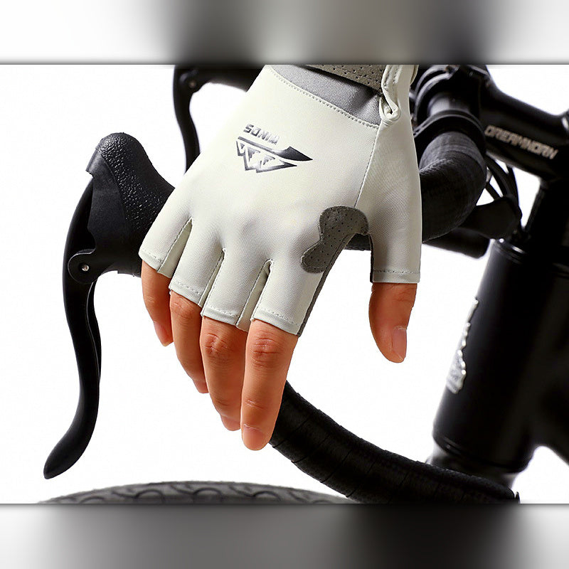 Quick-Dry Sun Fishing Gloves, Half/Full-Finger, Two-Finger Cut