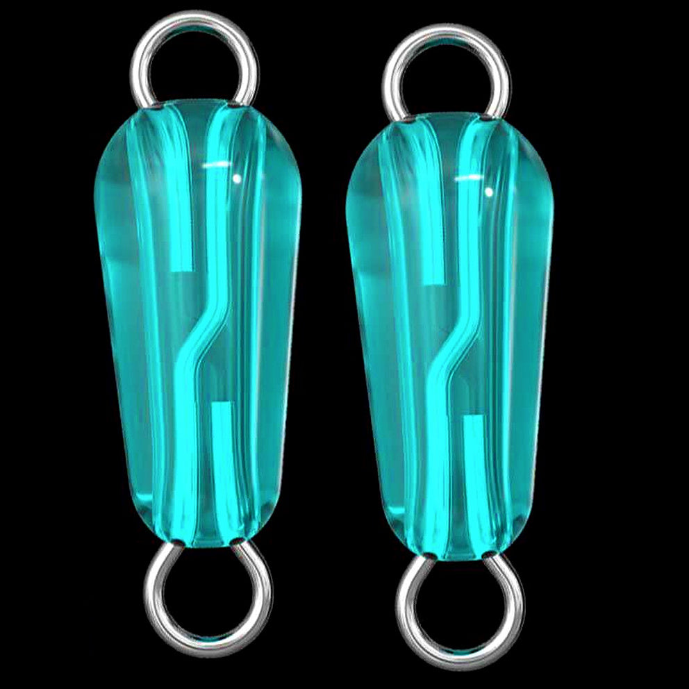 Quick-Release Dropper Line Clip, Silicone Figure-8 Ring