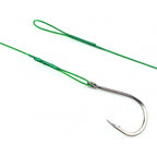 Iseni Hooks, 200 mm (7.9 in) Wire Leader, Size 15, 10 Packs