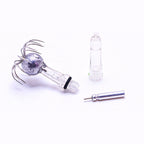 LED Squid Jig, Lighted Lead Head Hook, Size 18