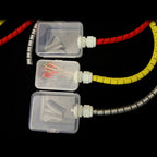 Pre-Tied Glow Hooks on Line, Barbed, Boxed Set