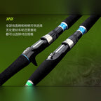 Carbon Boat Fishing Rod, Hard Action, 2.1–2.7 m (6.9–8.9 ft)