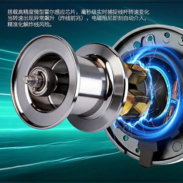 K3DC Baitcasting Reel, 7.0:1, 173 g, Left or Right Hand