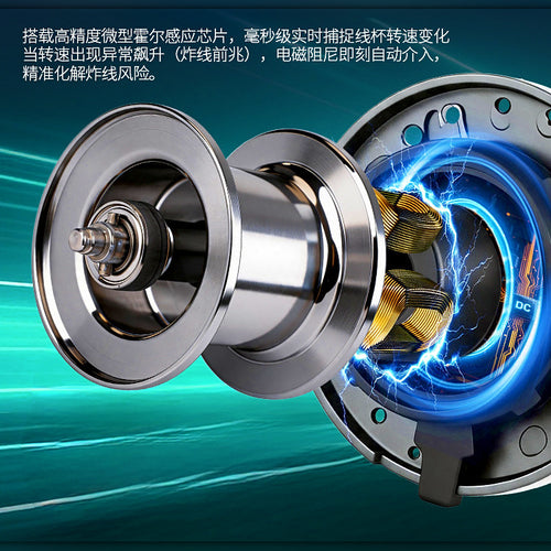 K3DC Baitcasting Reel, 7.0:1, 173 g, Left or Right Hand