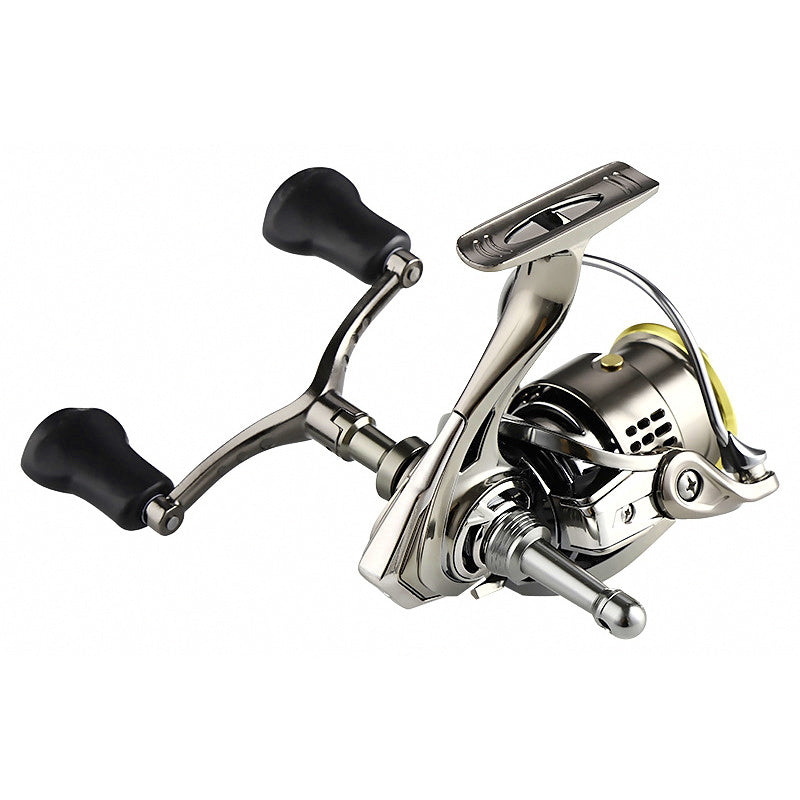 Mini Spinning Reel, All-Metal Shallow Spool, C1500–C3500S
