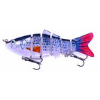 Jointed Swimbait Lure, 10 cm 18 g (0.6 oz), Size 6 Hooks