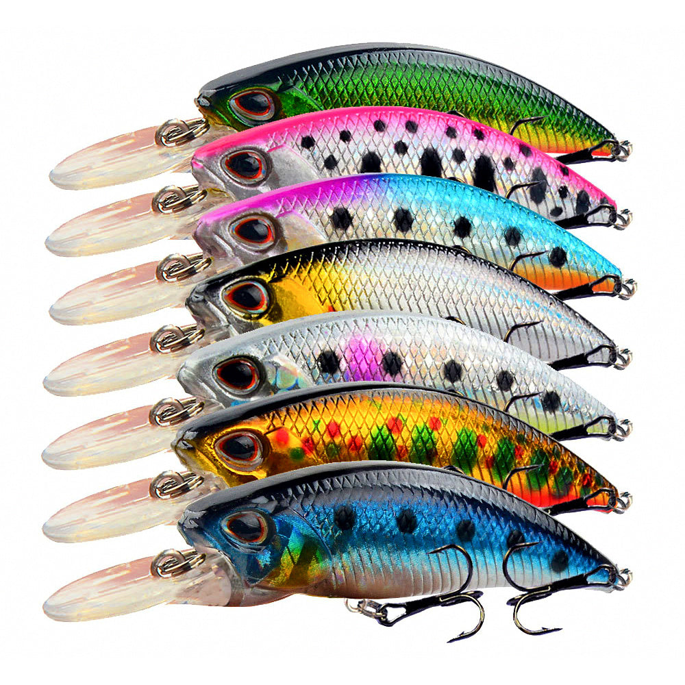 Long-Lip Minnow Hard Bait, 6.7 cm (2.6 in), 5 g (0.18 oz)
