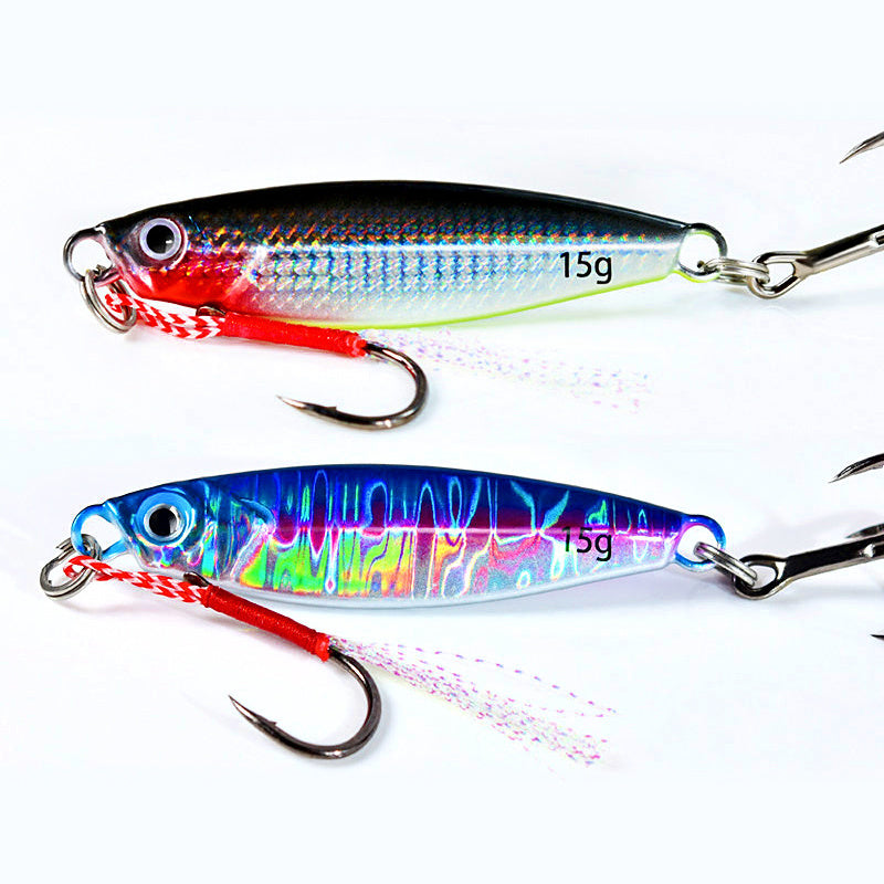 VIB Casting Metal Jig, 7–25 g (0.25–0.88 oz), 5 or 10 Pack