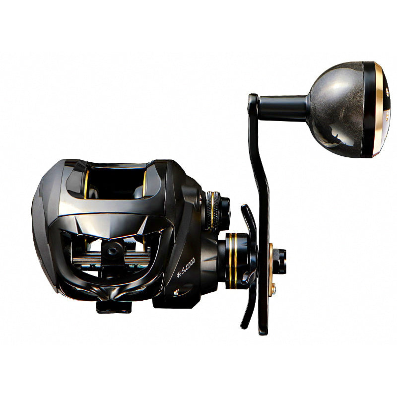 Slow Pitch Jigging Reel, 6.3:1, Aluminum, Left/Right Hand