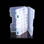 Plastic Lure & Tackle Box, Multi-Compartment, Many Styles