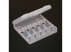 Squid Jig & Wood Shrimp Lure Storage Box, Clear – product photo