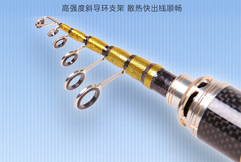 Telescopic Lure Rod, UL & ML, 1.5–1.98 m (4.9–6.5 ft) – product photo