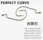Wide Belly Soft Bait Worm Hooks, 10-Pack, Sizes 4–2/0 – product photo