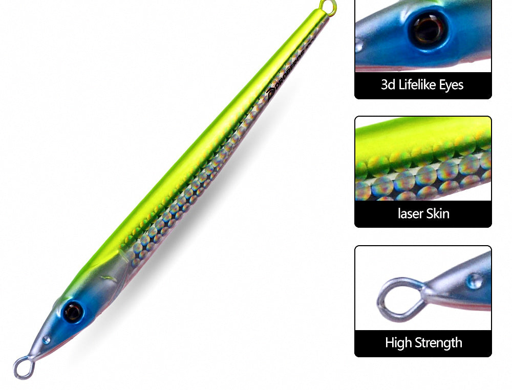 Fish-Scale Metal Casting Jig, 30–100 g (1.1–3.5 oz) – product photo