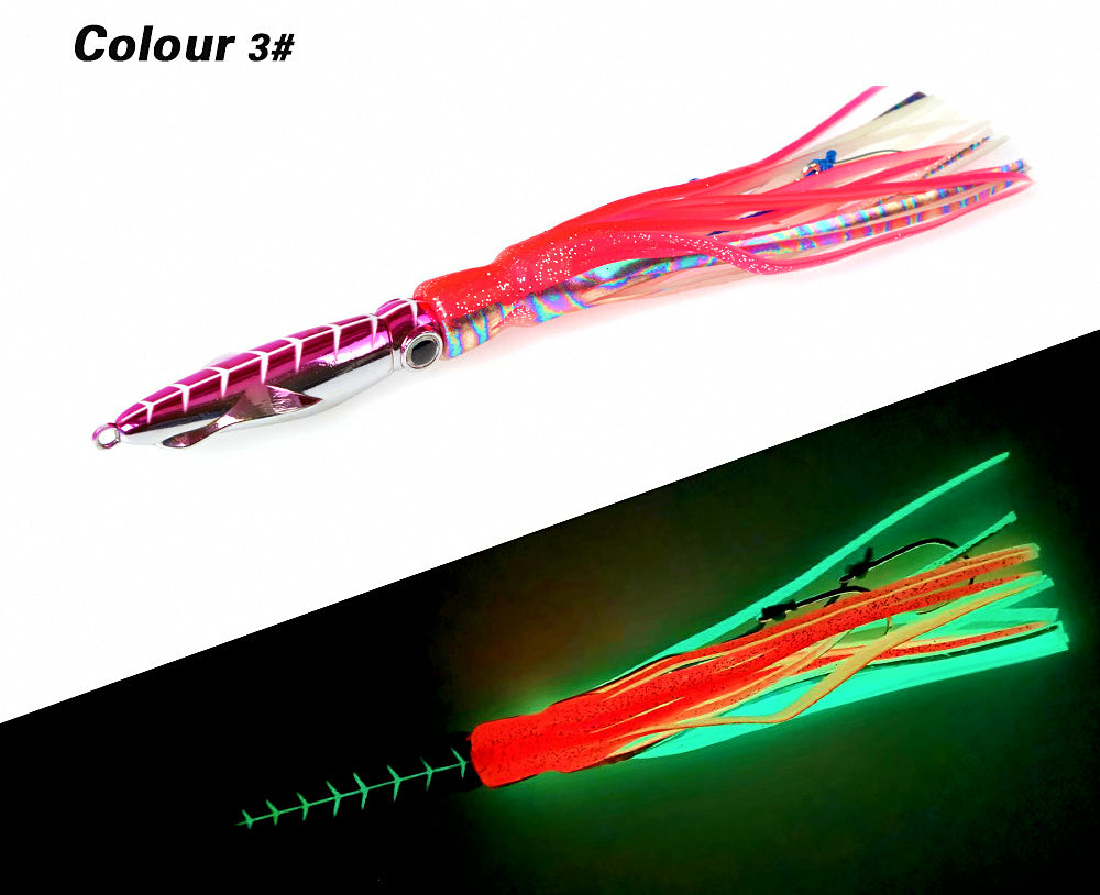 Glow Slow Pitch Jig, 60–200 g (2.1–7.1 oz) – product photo