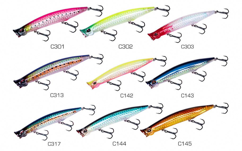 Floating Popper Lure, 7.5–18.5 g (0.26–0.65 oz) – product photo