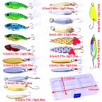 Lure Assortment Kit: Metal Jigs, VIB & Spoons, 209 g (7.4 oz) – product photo