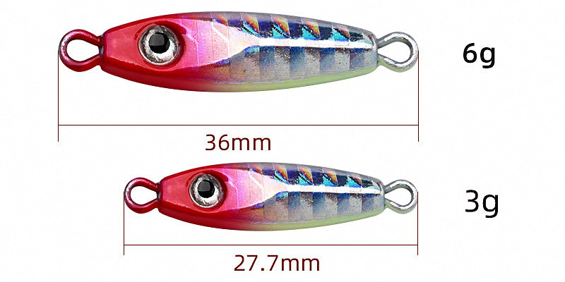 Micro Jig with Single Hook, 3–5 g (0.11–0.18 oz) – product photo