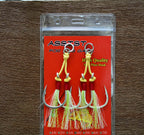 Double Assist Hooks for Jigs, Sizes 1/0–5/0 – product photo