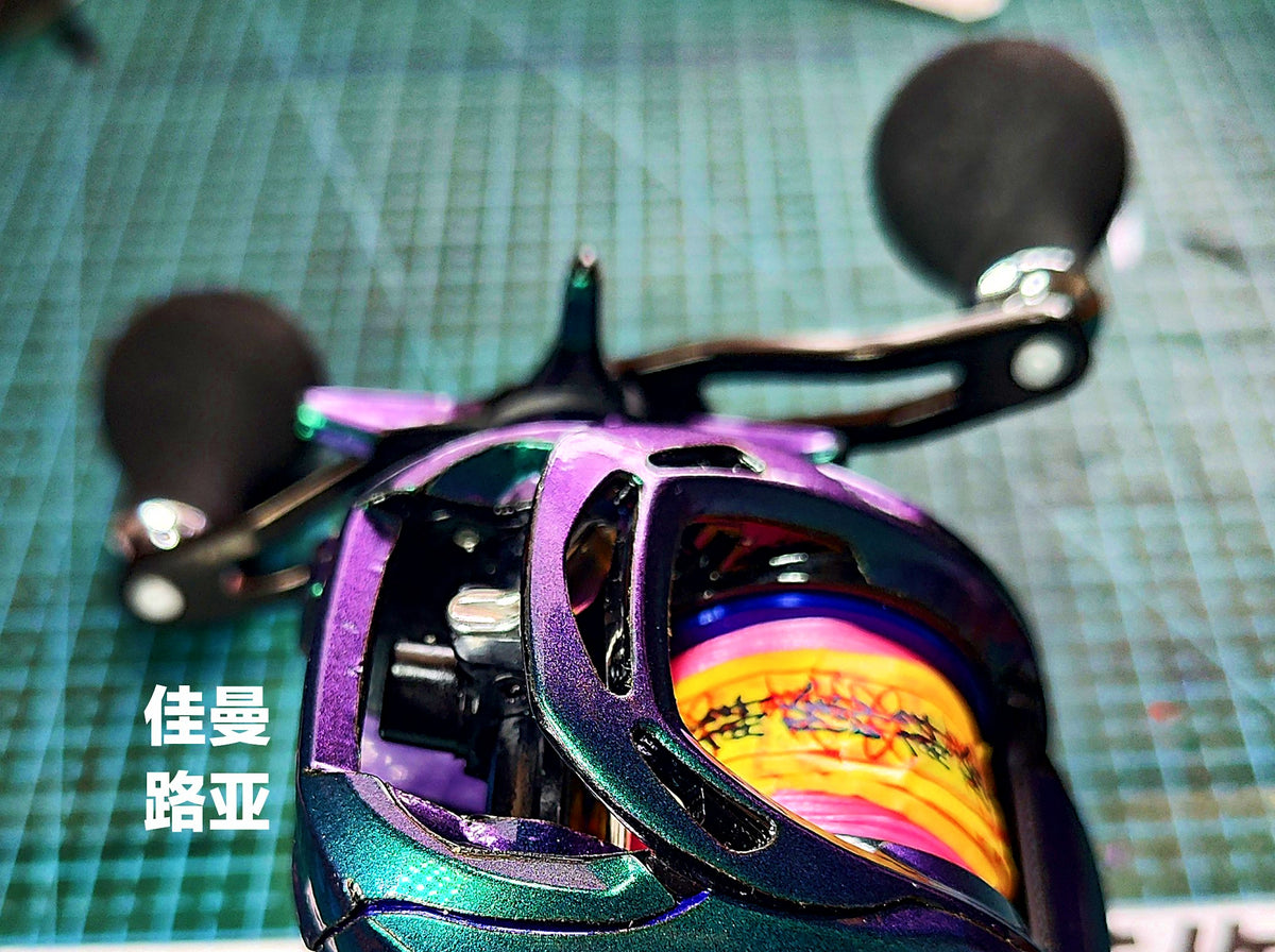 Reel Protective Film Sticker, Pre-Cut Set, Left/Right Hand – product photo