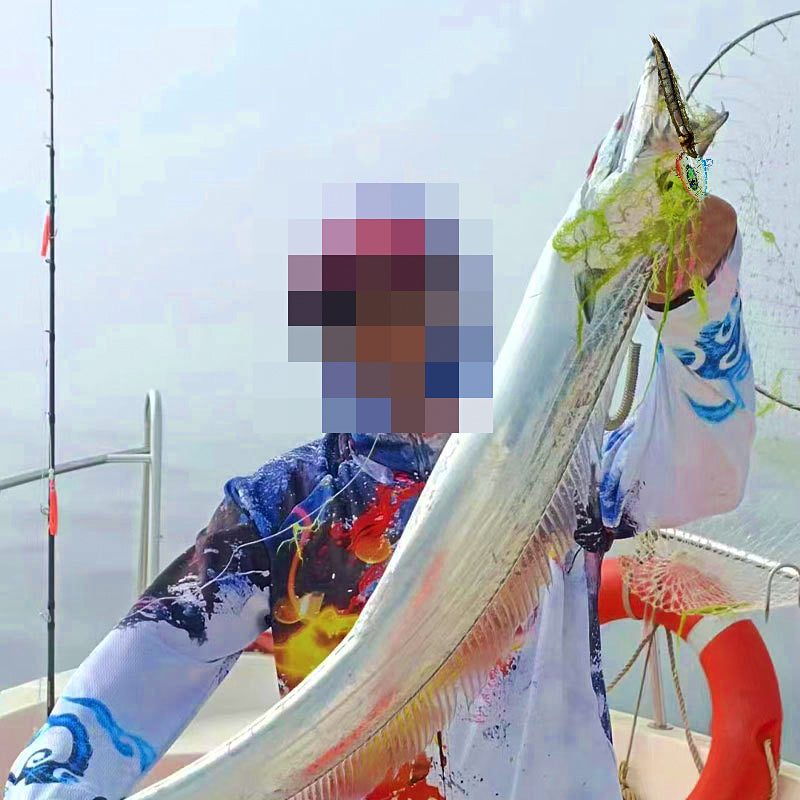 Slow Pitch Cutlassfish Jig, Glow, 40–500 g (1.4–17.6 oz) – product photo