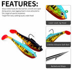 Lead-Wrapped T-Tail Soft Swimbait, 8 cm / 11 cm (3.1 / 4.3 in) – product photo