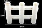 ABS Boat Fishing Rod Holder, Gimbal Cup Style, No Holes – product photo