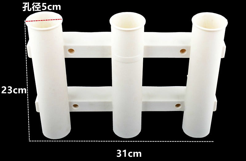ABS Boat Fishing Rod Holder, Gimbal Cup Style, No Holes – product photo