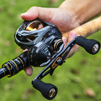 Round Baitcasting Reel for Slow Pitch Jigging, Left or Right Hand – product photo