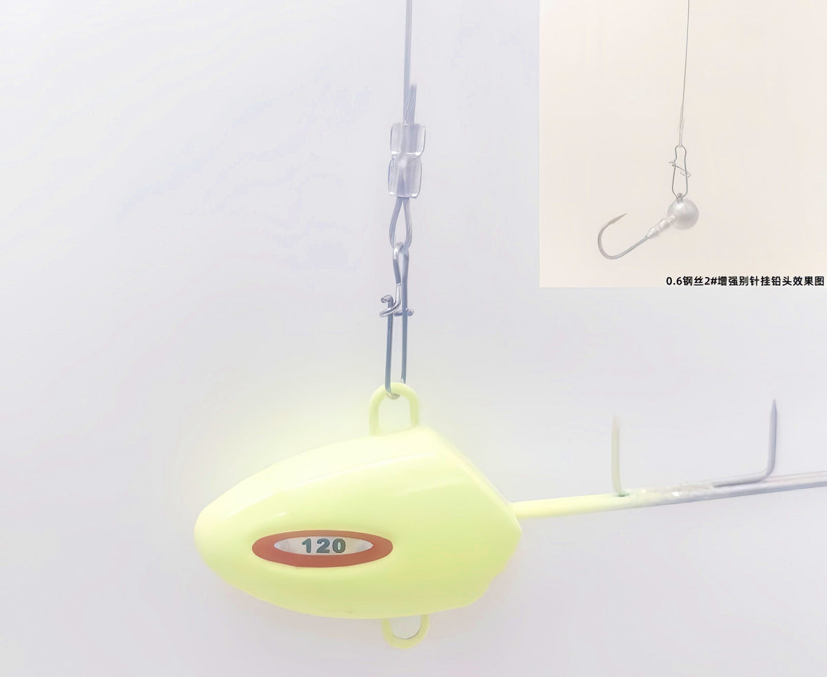 Stainless Steel Wire Leader, 15–30 cm (6–12 in), Pre-Cut – product photo