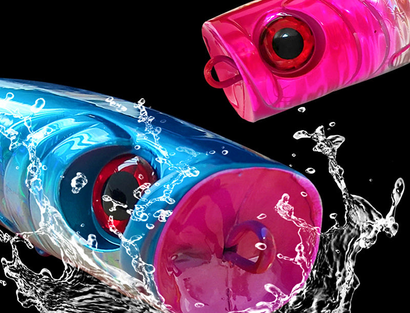 Floating Topwater Popper Lure, 21 g & 55 g (0.74 & 1.94 oz) – product photo