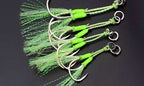 Glow Soft Wire Jig Assist Hooks, Single & Double, 1/0–4/0 – product photo
