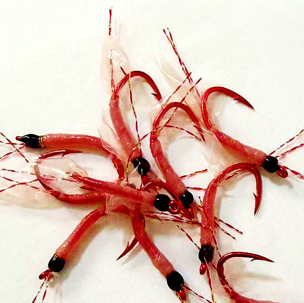 Single Hooks for Shrimp Bait, Stainless Steel, 10 per Bag – product photo