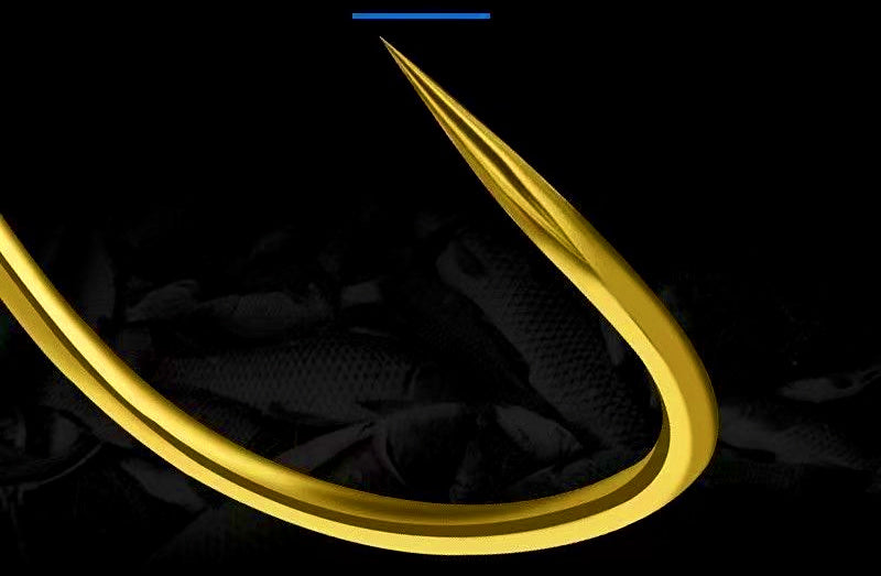 Barbed Fishing Hooks, High Carbon Steel, 100 Pack – product photo
