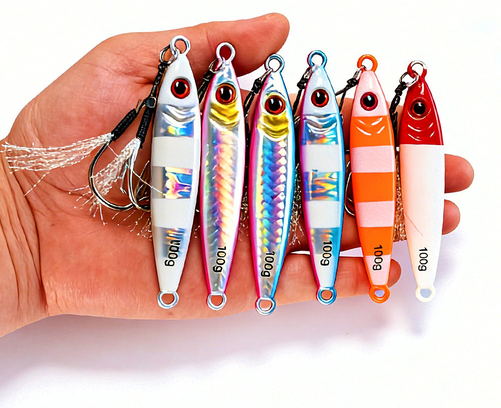 Fast-Sinking Glow Metal Jig, 7–100 g (0.25–3.5 oz) – product photo