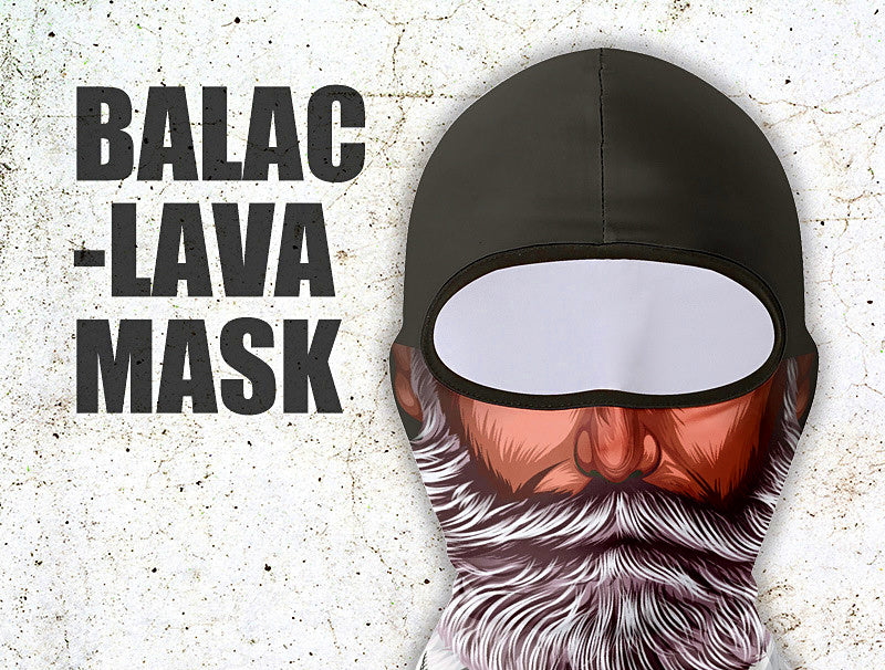 Novelty Face Cover Sun Mask, Ice Silk, One Size – product photo