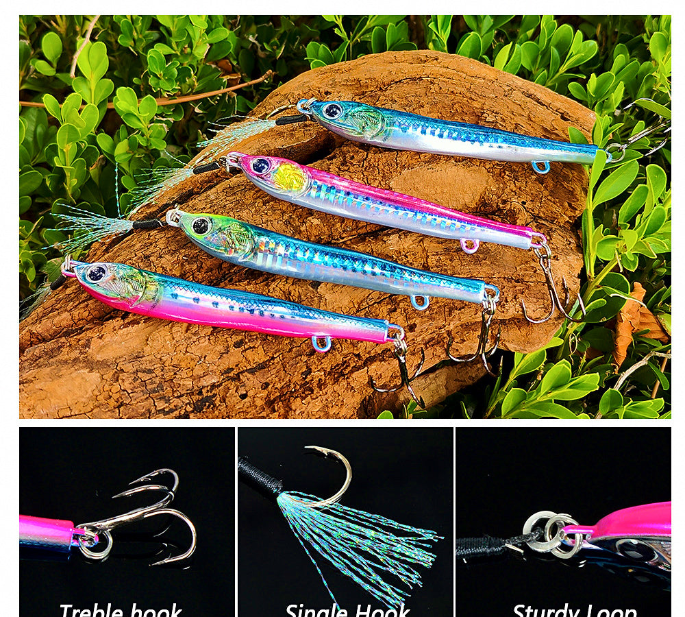Shore Casting Metal Jig, 60 g & 80 g (2.1 & 2.8 oz) – product photo