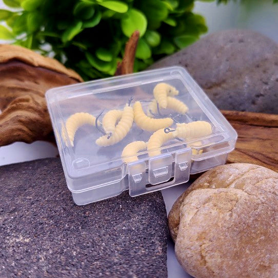 Maggot Grub Soft Bait, 2 cm (0.8 in), 0.4 g – product photo