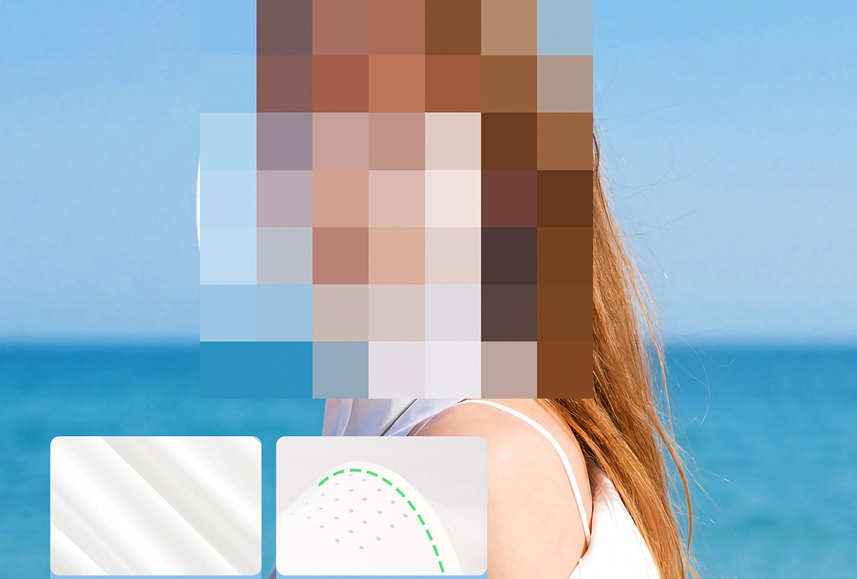 Ice Silk Sun Protection Face Mask, Ear-Loop Style – product photo