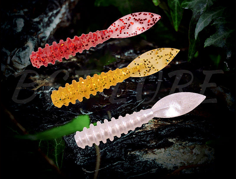 Micro Willow Tail Soft Plastic Grub, 3.5 cm (1.4 in) – product photo