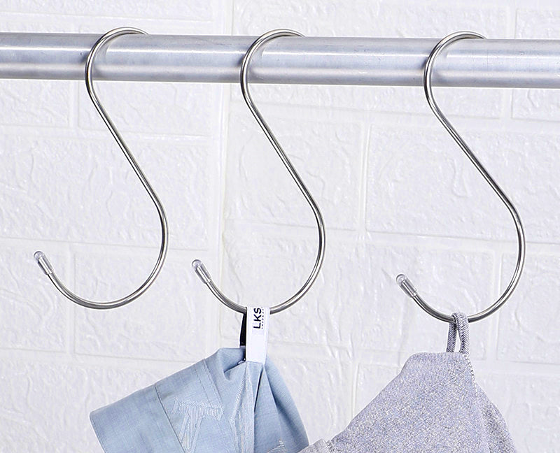 Large Stainless Steel S Hook, 15 or 20 cm (5.9 or 7.9 in) – product photo