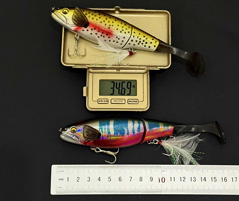 Jointed Floating Minnow Lure, 160 mm / 35 g (1.2 oz) – product photo