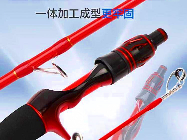 Slow Pitch Jigging Rod, Solid Carbon, 1.68–1.8 m (5.5–5.9 ft) – product photo