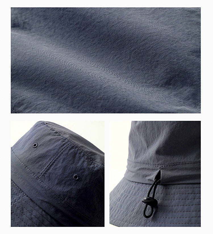 Quick-Dry Wide Brim Sun Hat, Adjustable, 2 Sizes – product photo