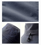 Quick-Dry Wide Brim Sun Hat, Adjustable, 2 Sizes – product photo