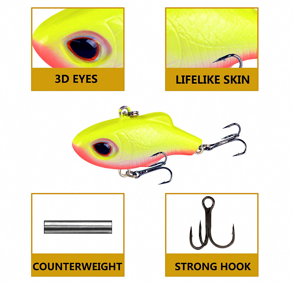 Mini VIB Sinking Lure, 5 g (0.18 oz) – product photo